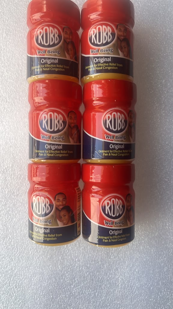 Robb Well Being Original Ointment 25ml (Pack of 6) - Effective Nasal Decongestant & Relief