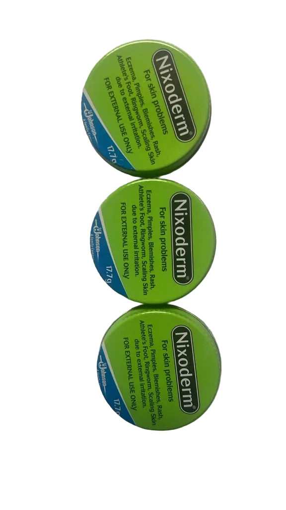 Nixoderm Tin (3-Pack) – Medicated Skin Treatment