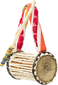Authentic Nigerian Traditional Talking Drum Omele GanGan Single with Wooden Beater