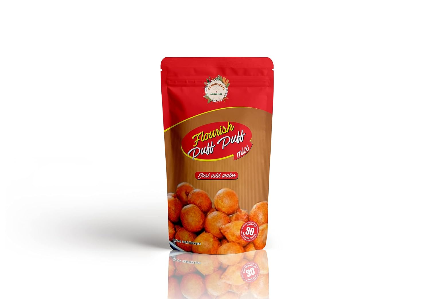 Flourish Spices Puff Puff Mix 13oz