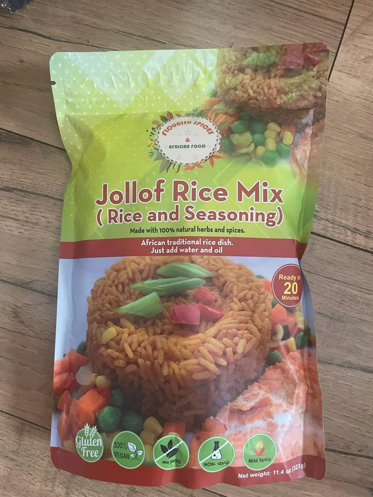 Flourish Spices Jollof Rice Mix 11.4oz