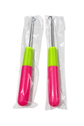 Latch Hook Crochet Needle – Pink & Green Handle